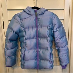 Champion Girls Metallic Blue and Purple Puffer Jacket!! 💜💙